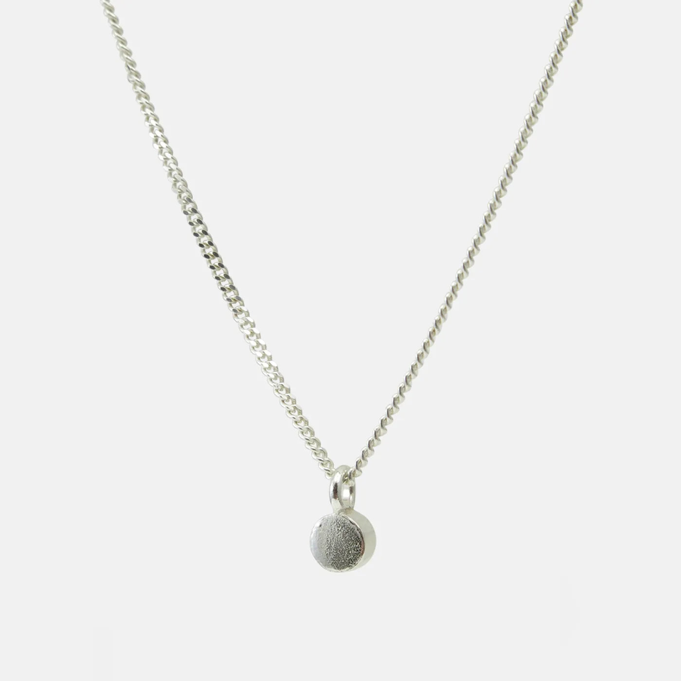 Produktbild Halskette Punkt - silber