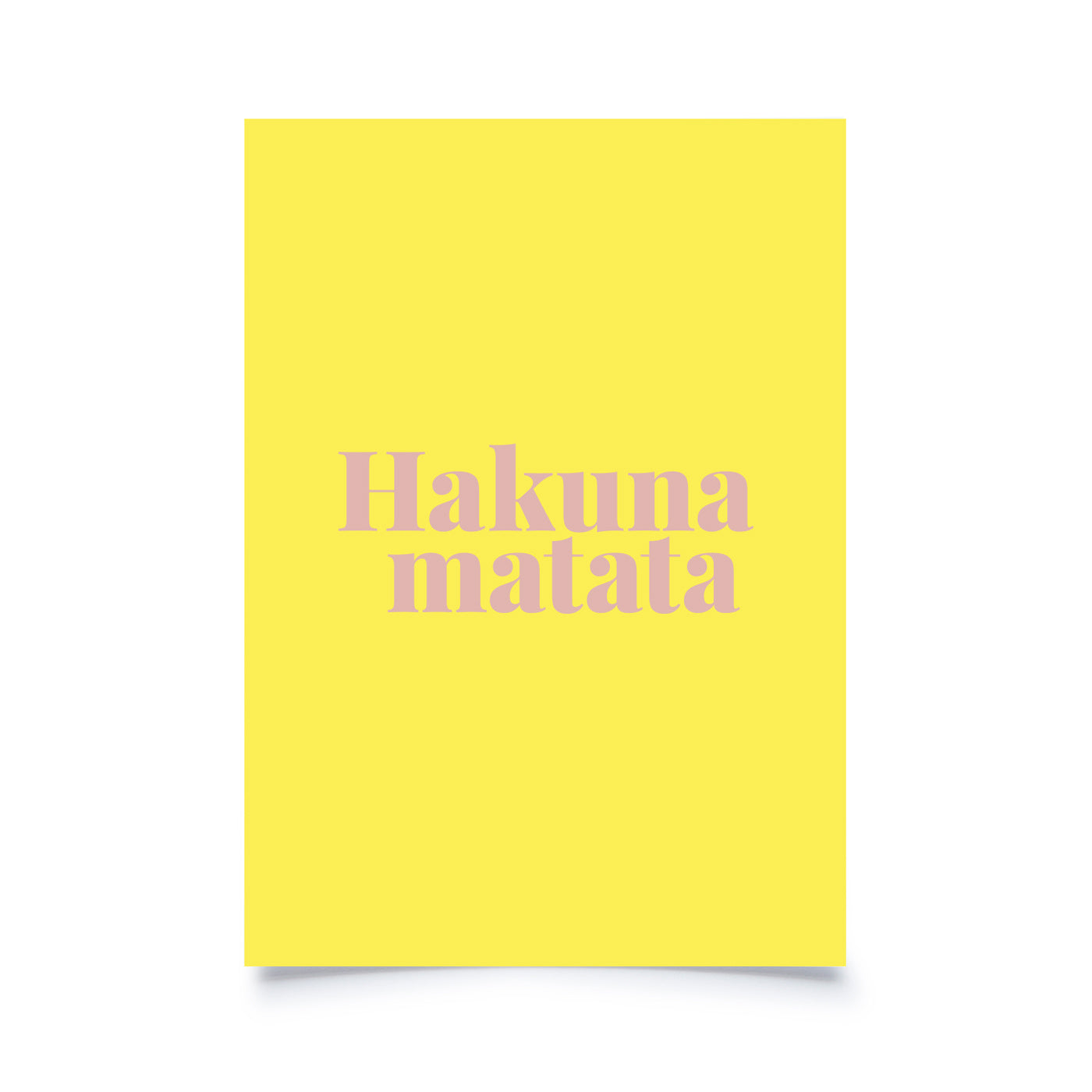 Produktbild Tadah - Hakuna matata