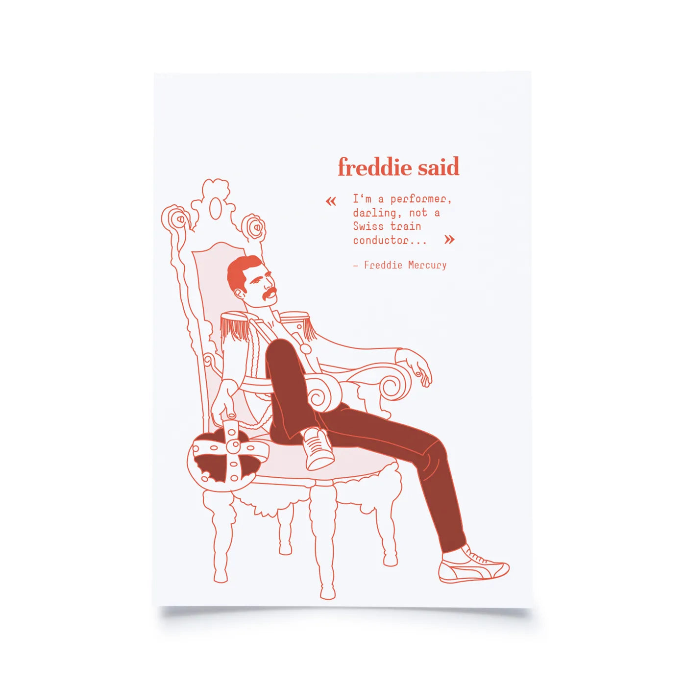 Produktbild Freddie said - Performer
