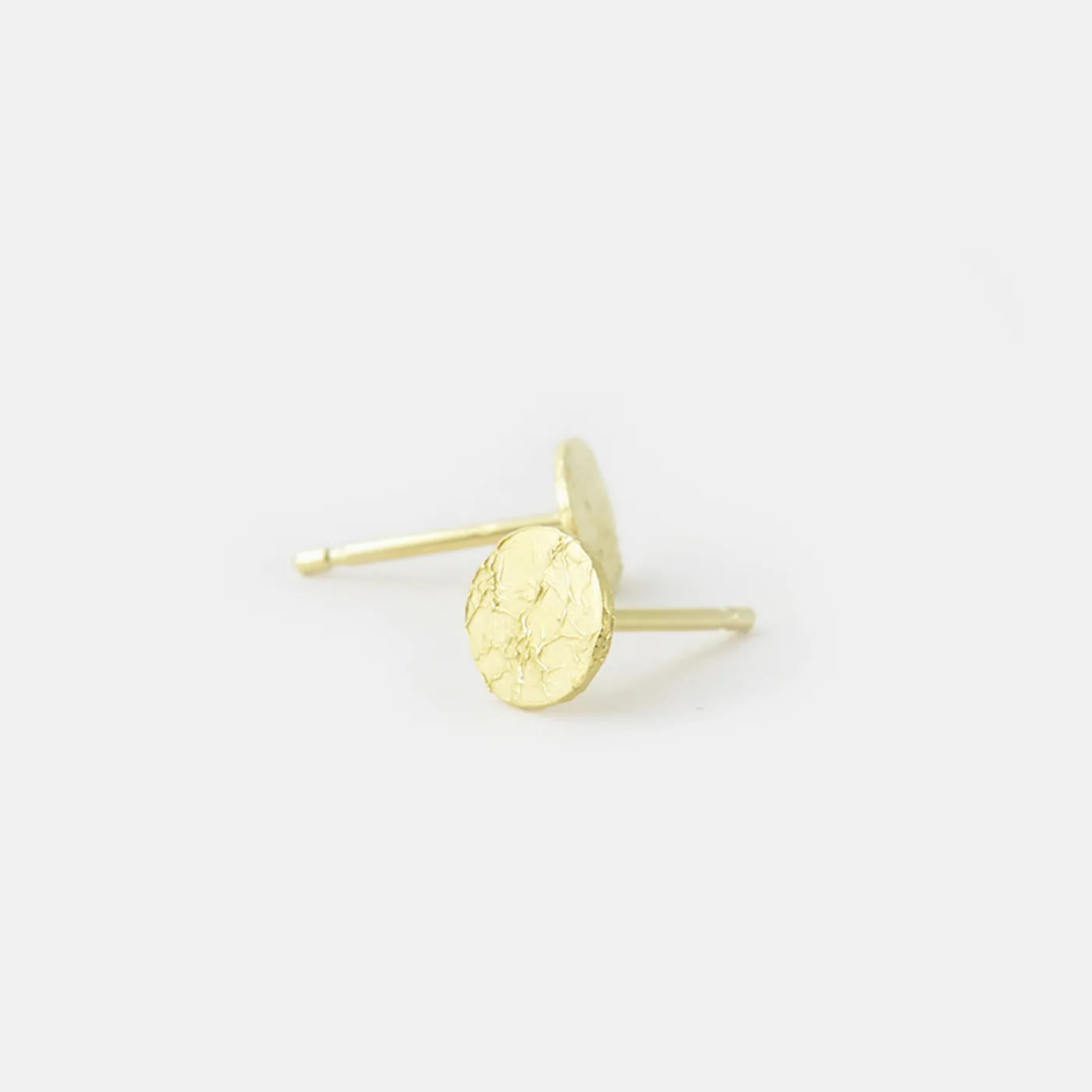 Produktbild Ohrstecker Folienstruktur - klein - gold
