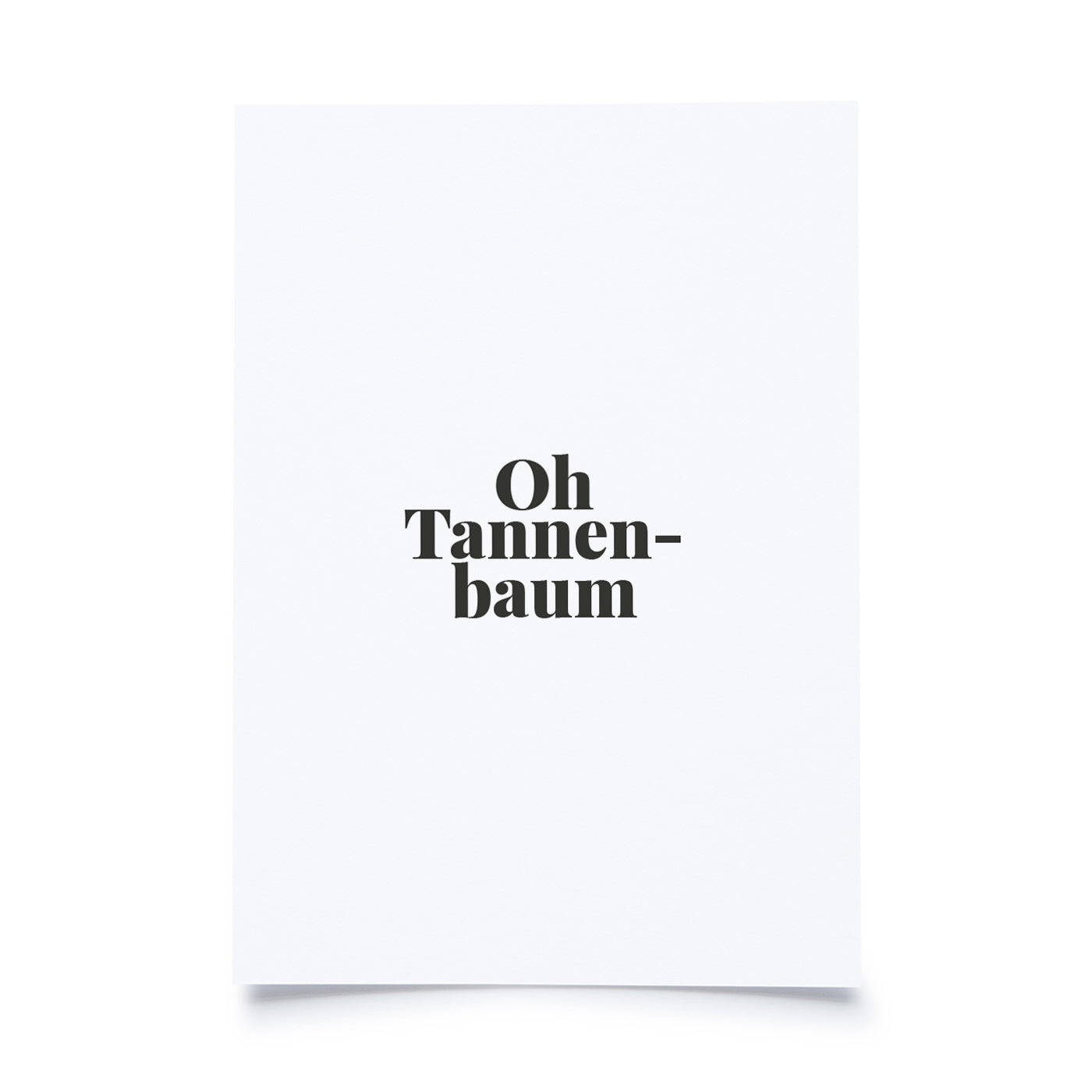Produktbild Tadah - Oh Tannenbaum