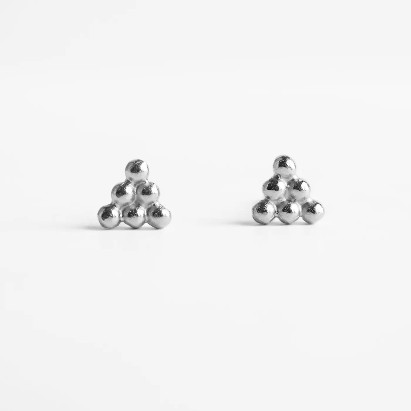 Produktbild Ohrstecker Triangel - klein - silber