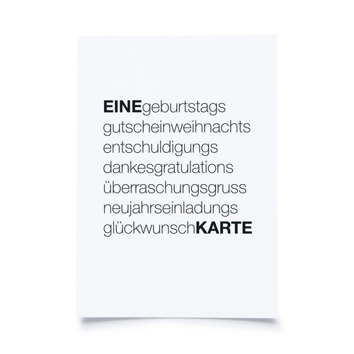 Produktbild Andrea Mettler - Eine Karte