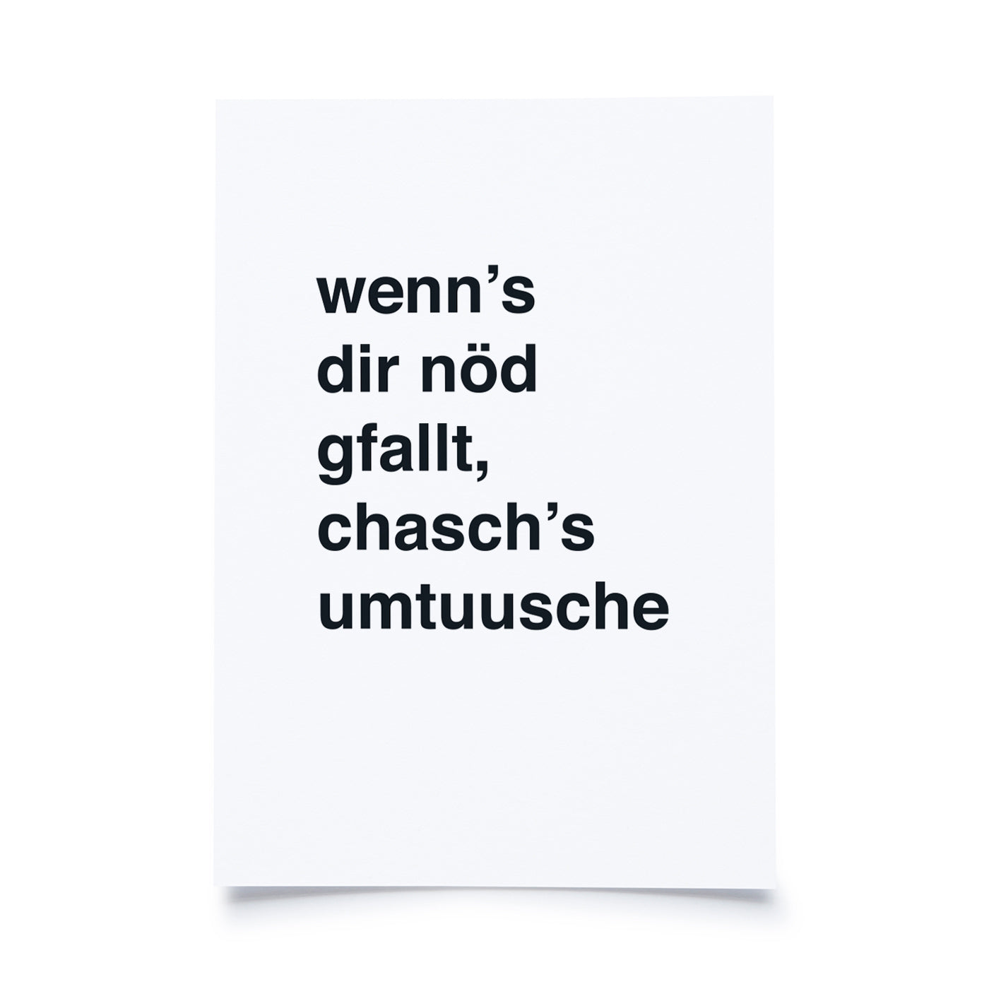 Produktbild Andrea Mettler - umtuusche