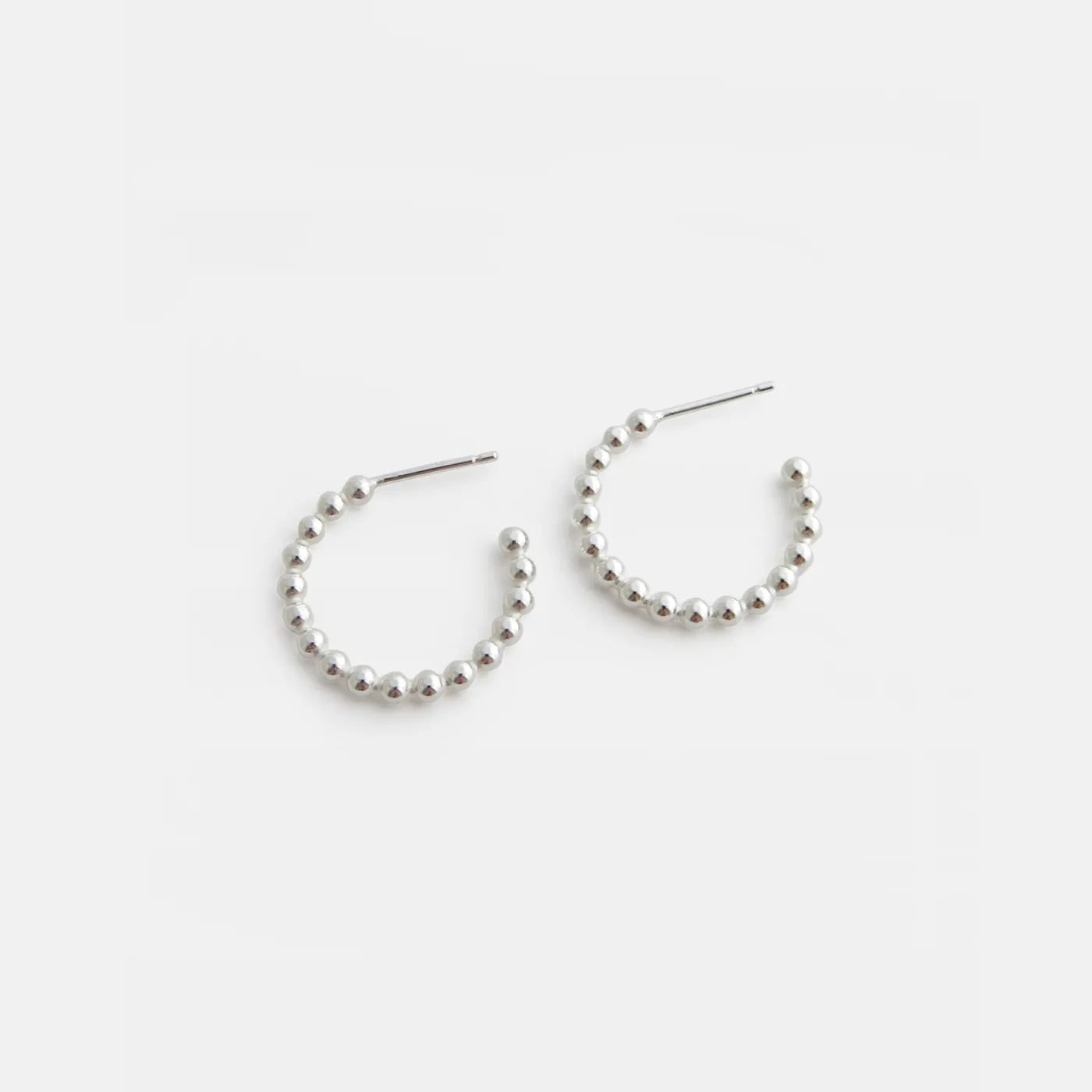 Produktbild Ohrringe Blasen-Ring - klein - silber