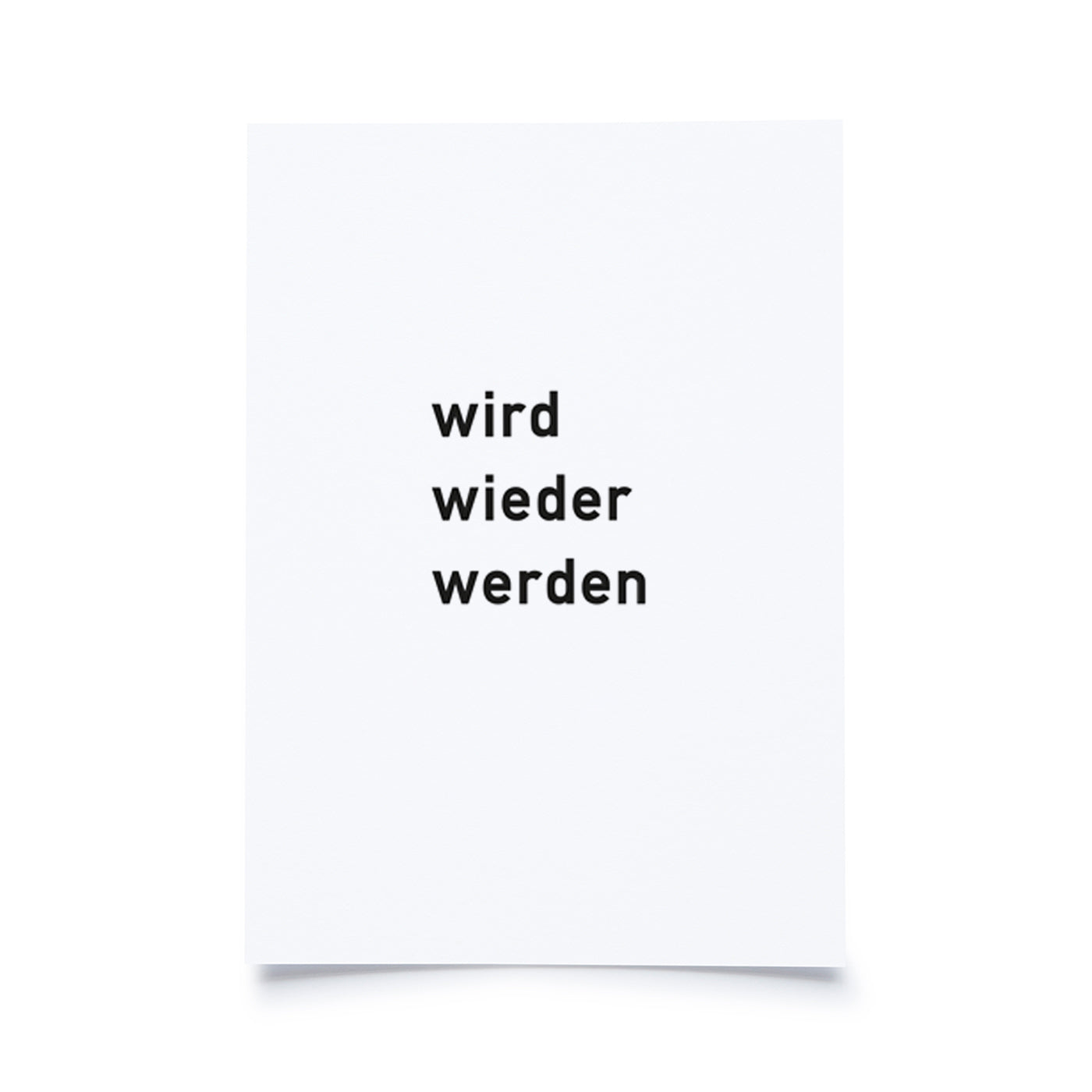 Produktbild Wird wieder werden