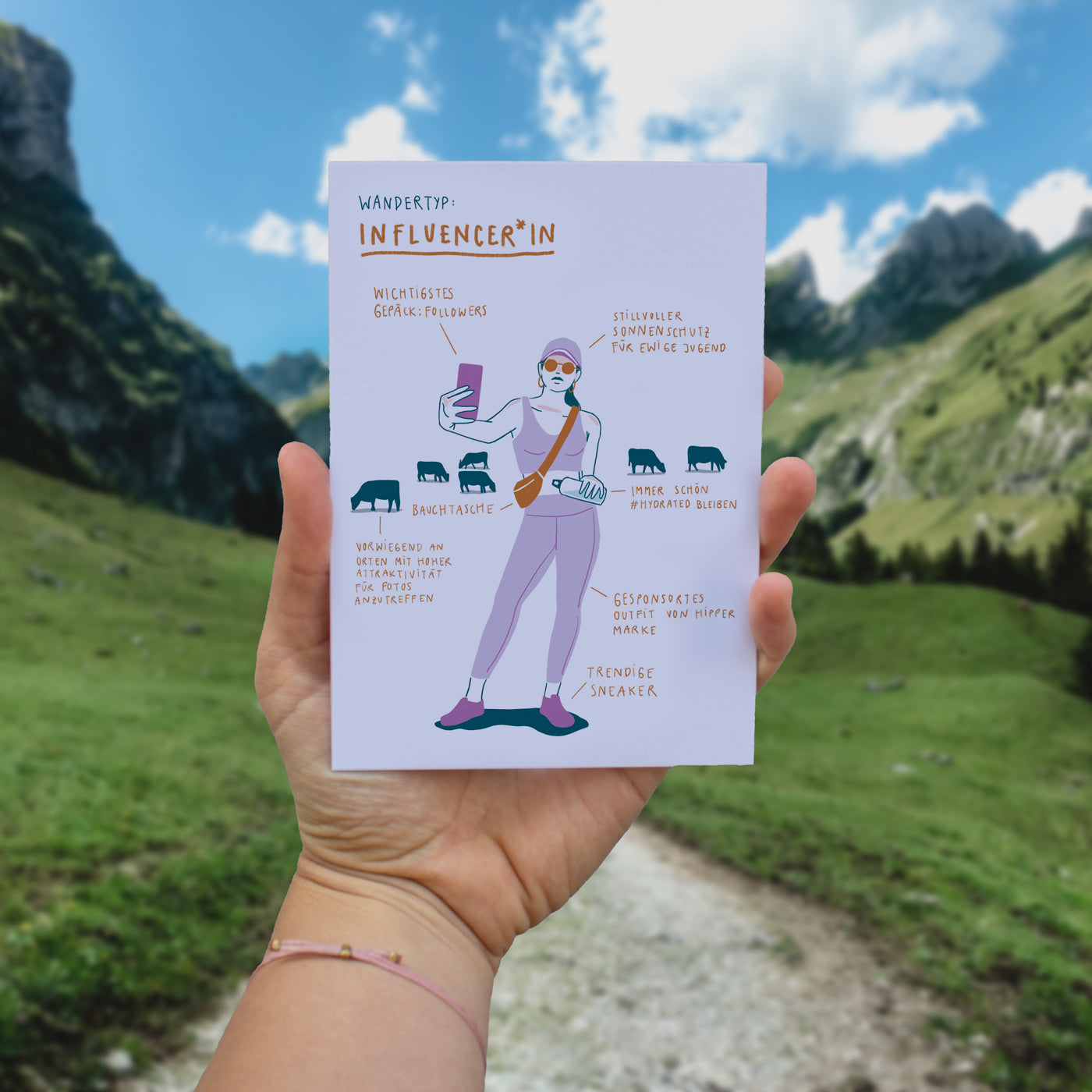 Produktbild Wandertypen - Influencer*in