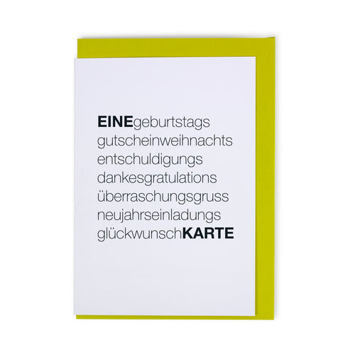 Produktbild Andrea Mettler FK - Eine Karte