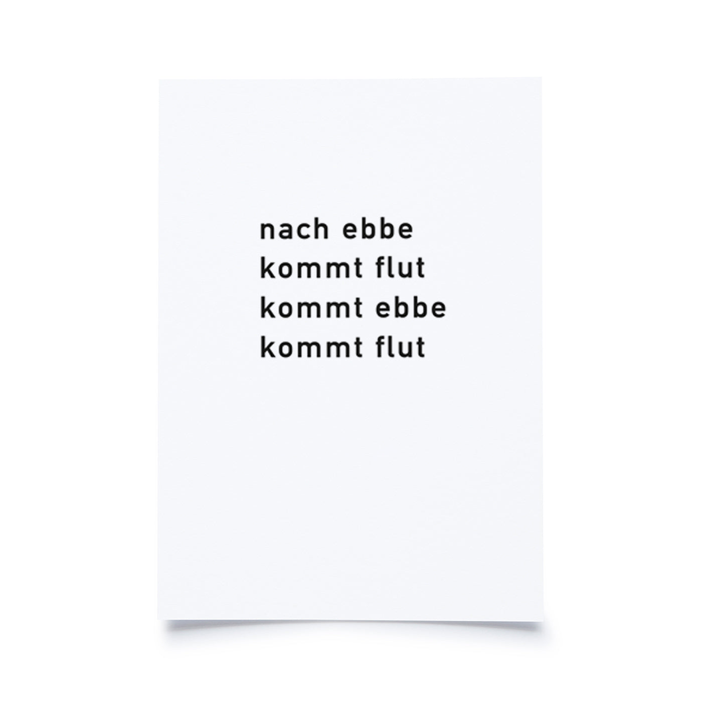 Produktbild Nach Ebbe kommt Flut