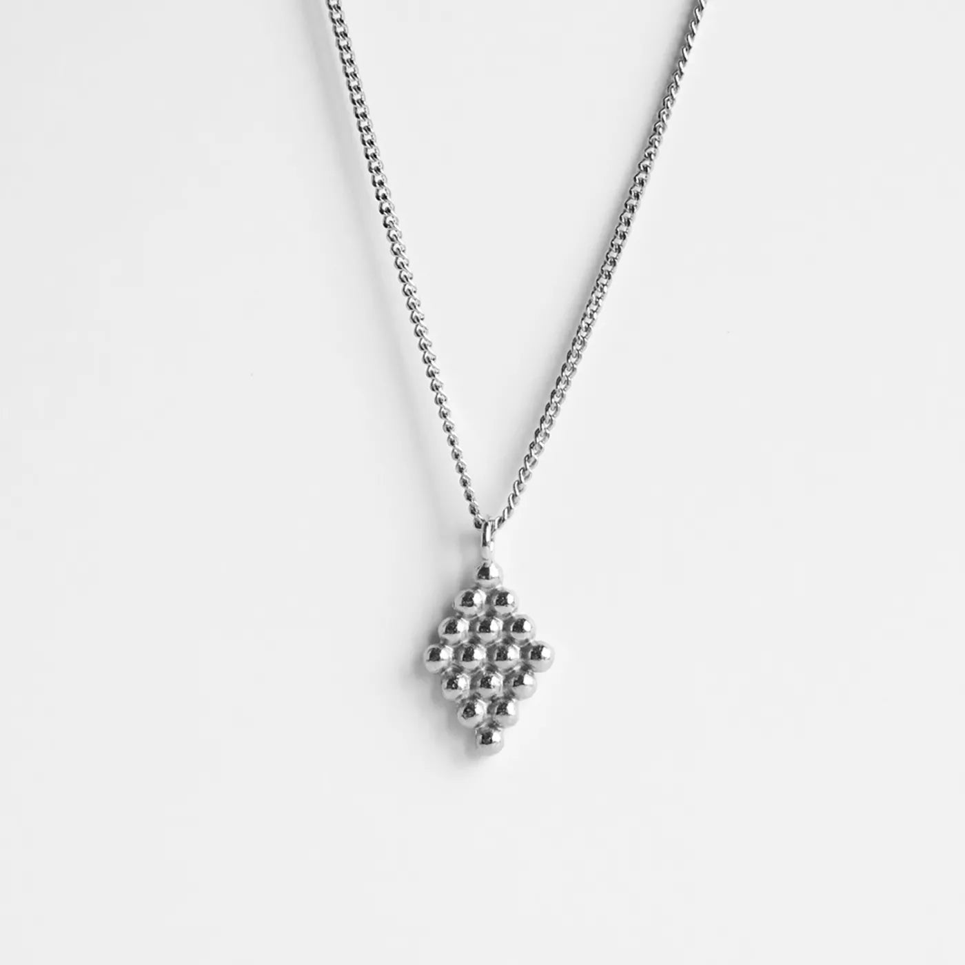 Produktbild Halskette - Rhombus - silber
