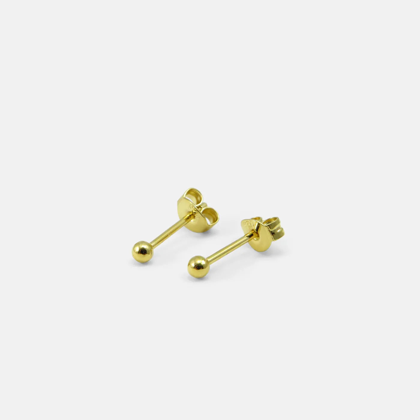 Produktbild Ohrstecker Kugel - gold