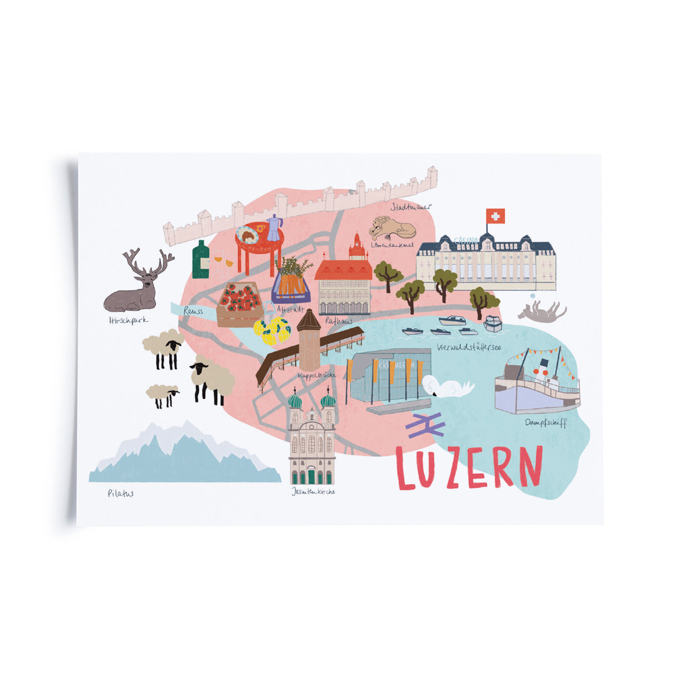 Schweizer Städte - Luzern