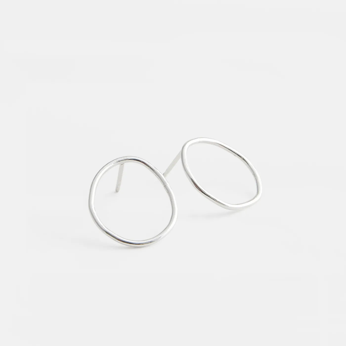 Produktbild Ohrstecker Kreis - silber