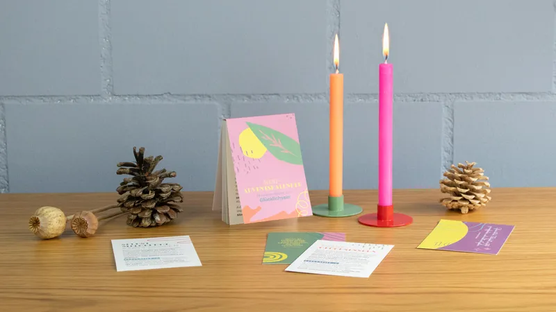 Mini-Adventskalender Glücklichsein 